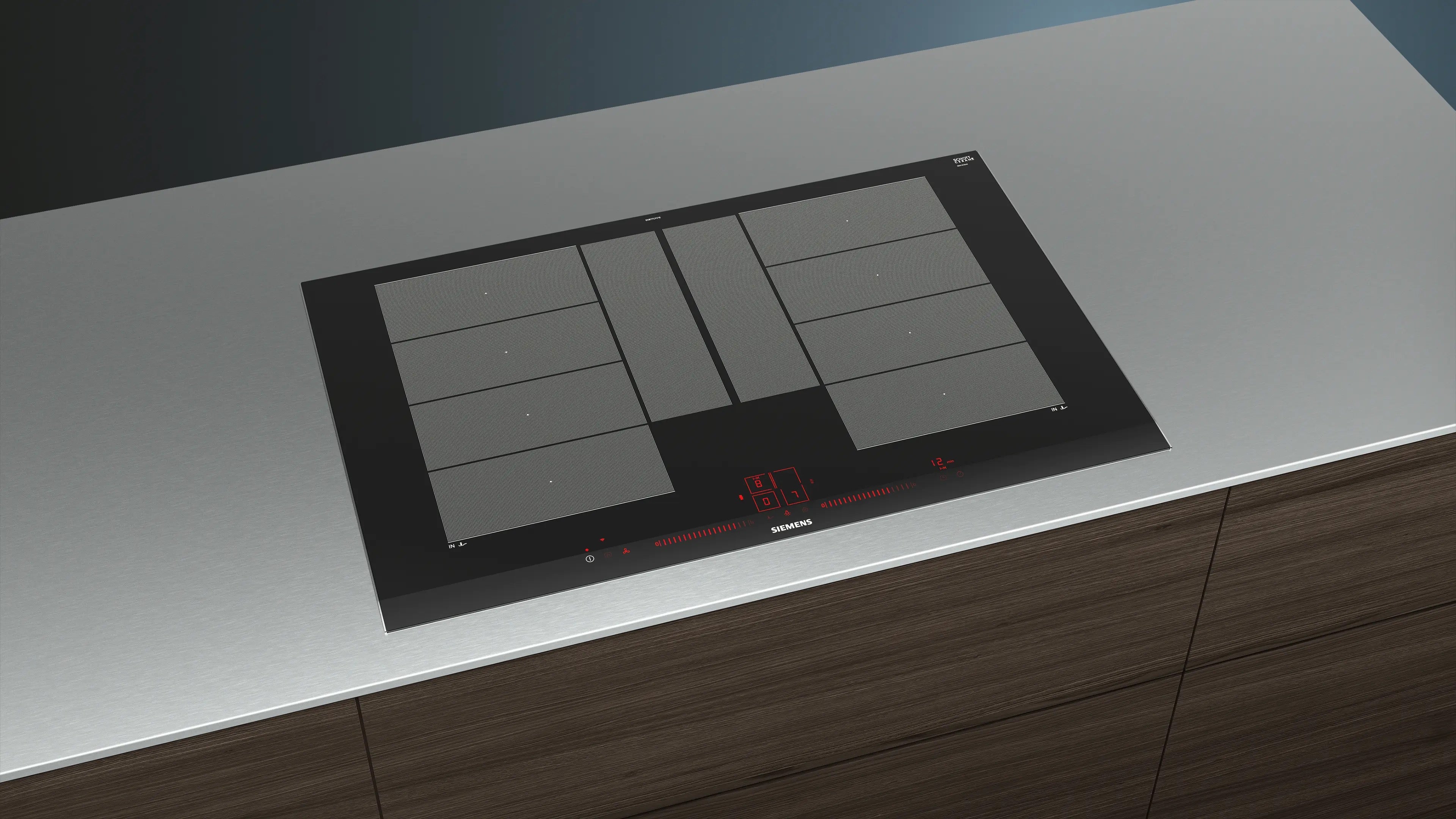 Siemens iQ700 Induction hob 80 cm surface mount with frame - EX875LYV1E