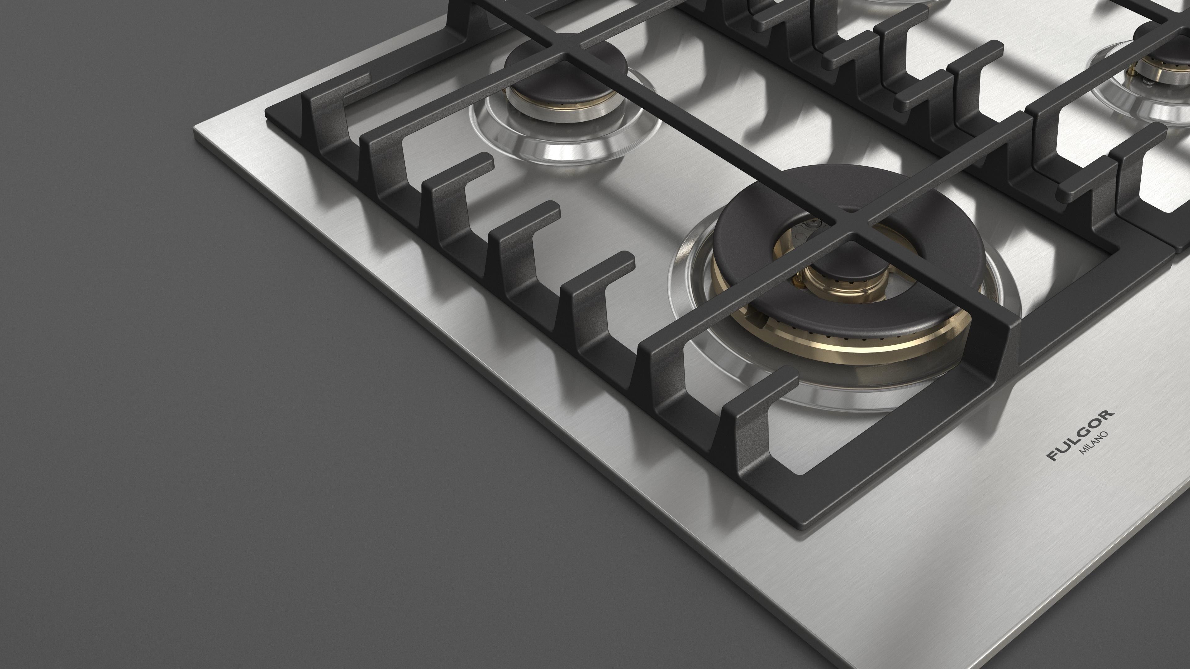 Fulgor Milano 60cm Gas Hob - FPH 604 G WK X