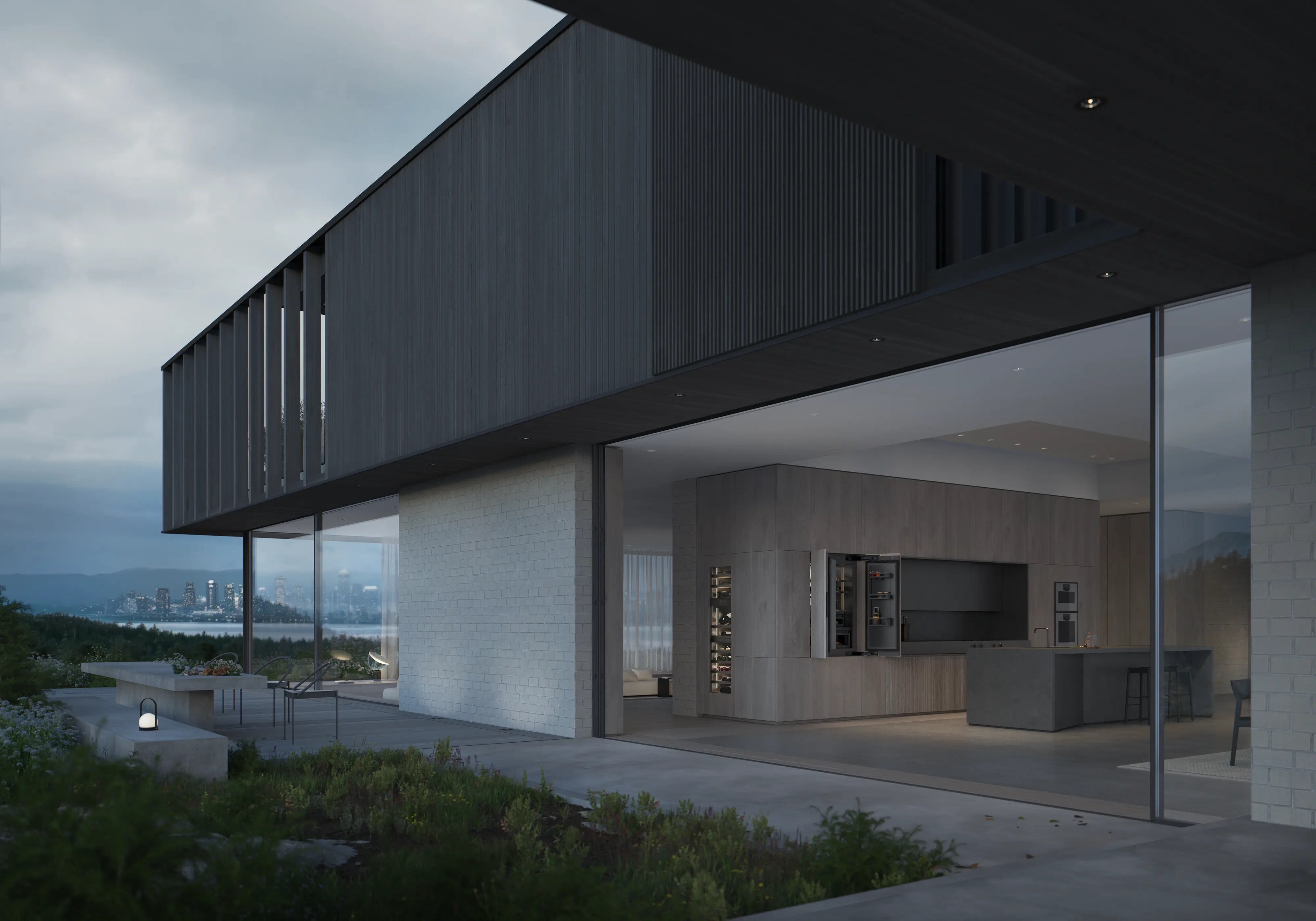 Gaggenau Vario cooling Expressive series Fridge-freezer combination 213.4 x 90 cm