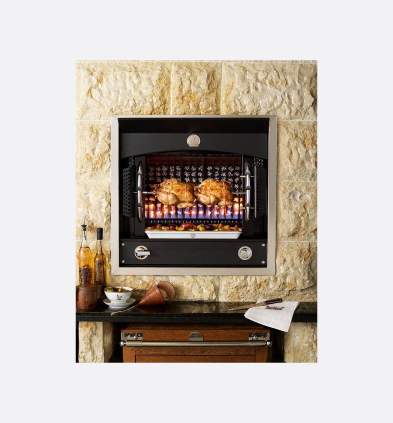 La Cornue Cornufé Flamberge Rôtisserie