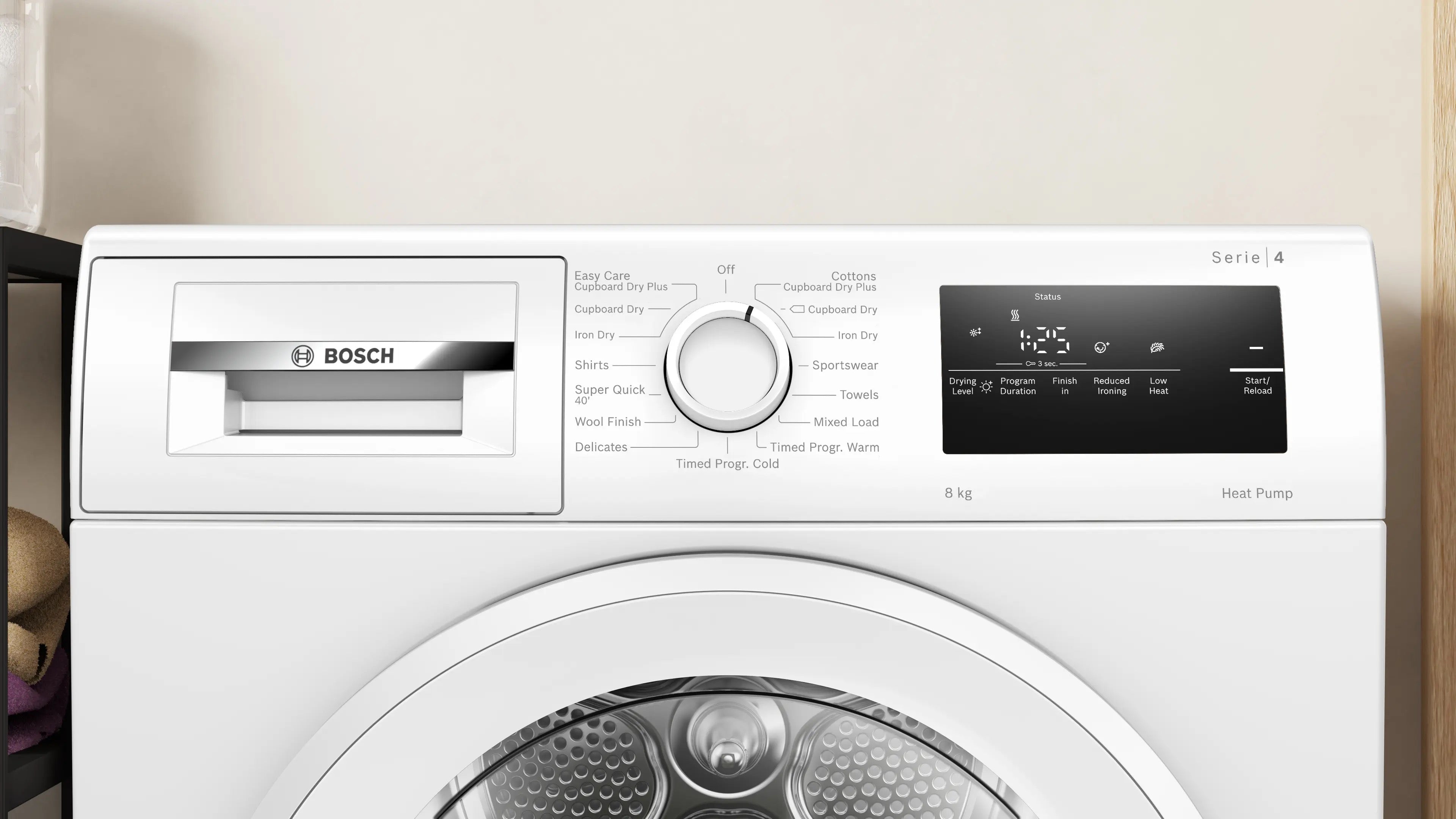 Bosch Series 4 Heat pump tumble dryer - WTH85225GB