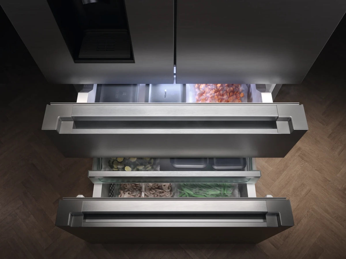 Miele French Door Freestanding Fridge Freezer with PerfectFresh Pro
