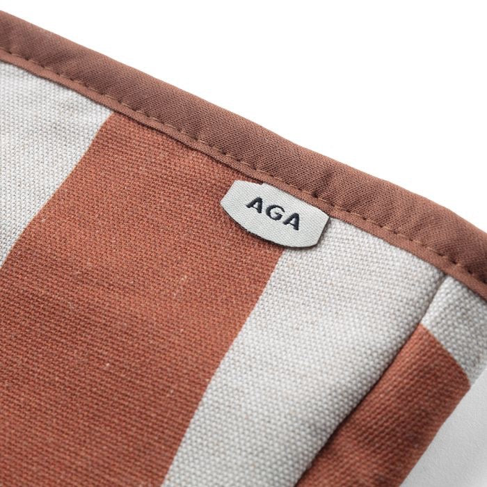 AGA Driftwood Brown Double Oven Glove