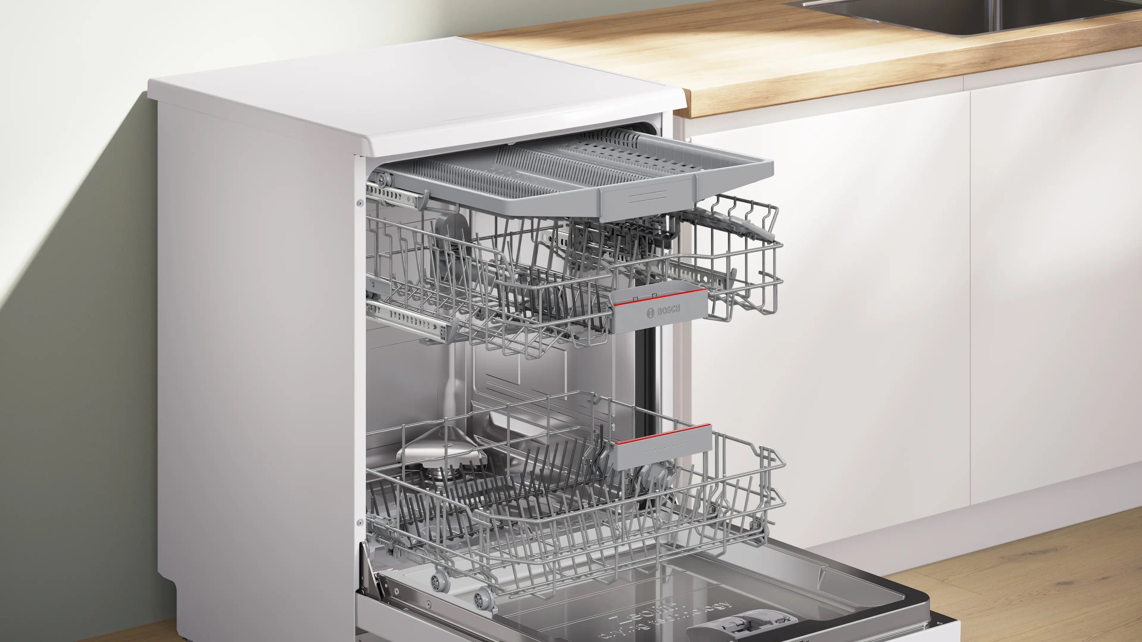 Bosch Series 6 Free-standing dishwasher 60 cm White - SMS6ZCW10G