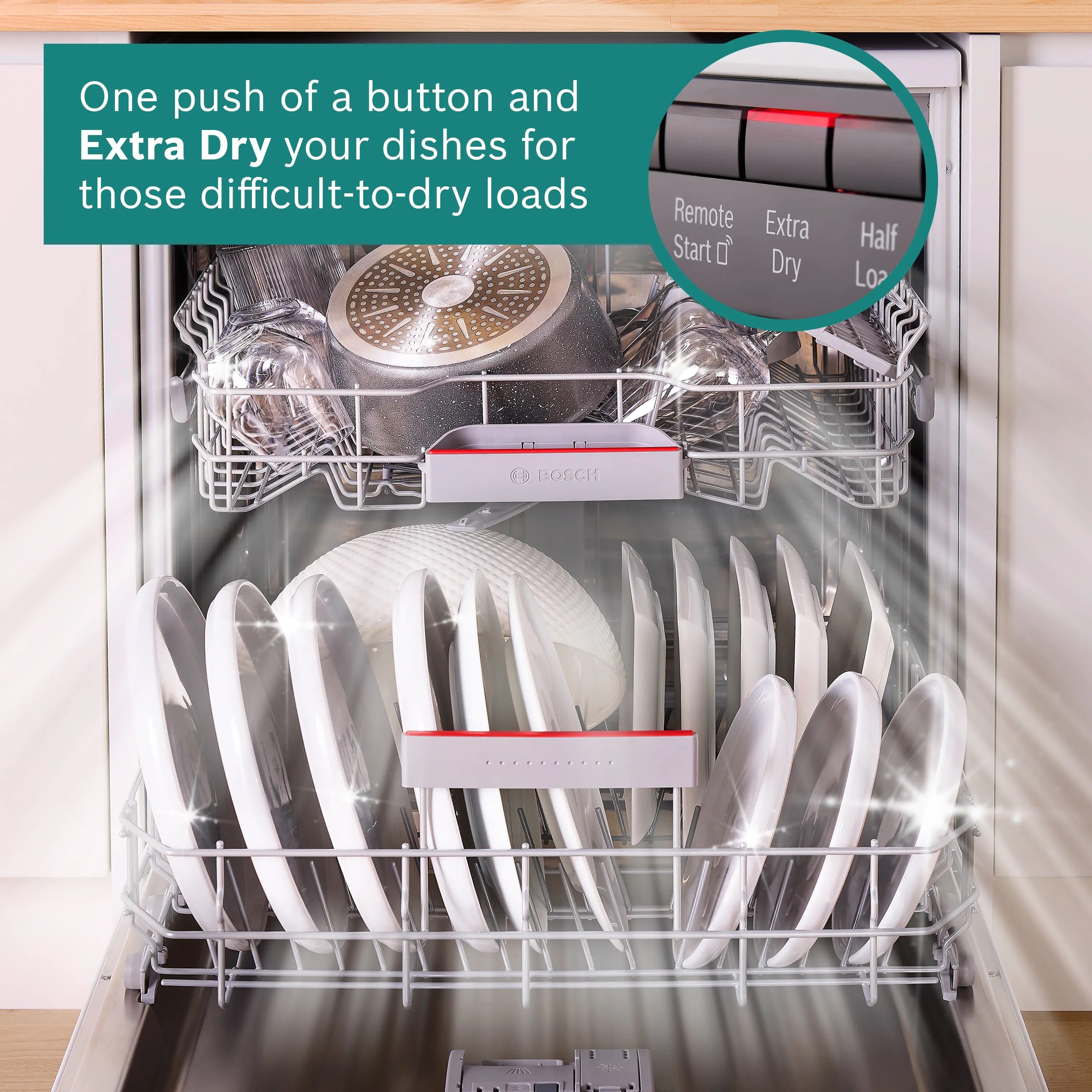 Bosch Series 4 Free-standing dishwasher 60 cm Brushed steel anti-fingerprint - SMS4EMI06G