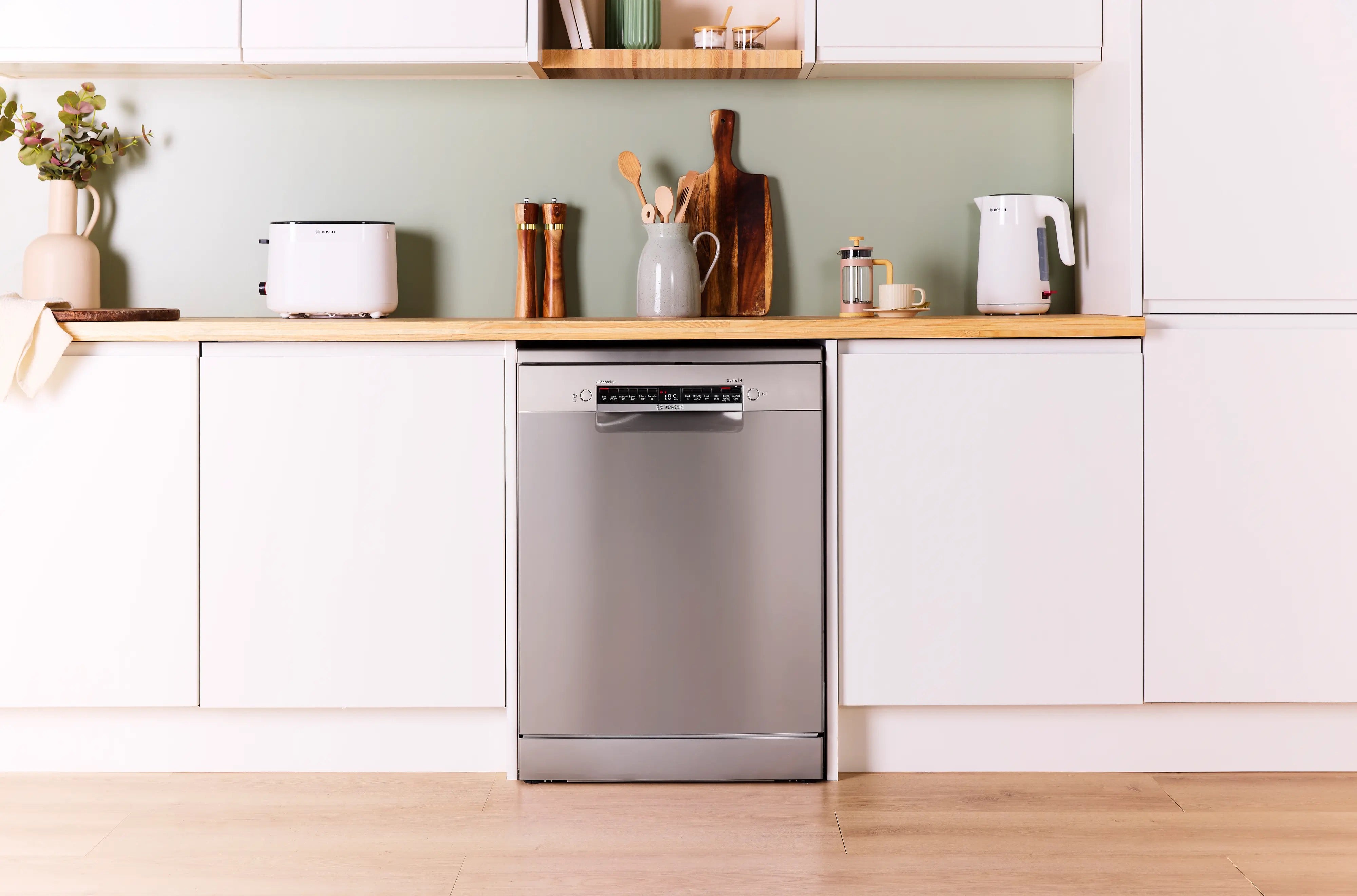 Bosch Series 4 Free-standing dishwasher 60 cm Brushed steel anti-fingerprint - SMS4EMI06G