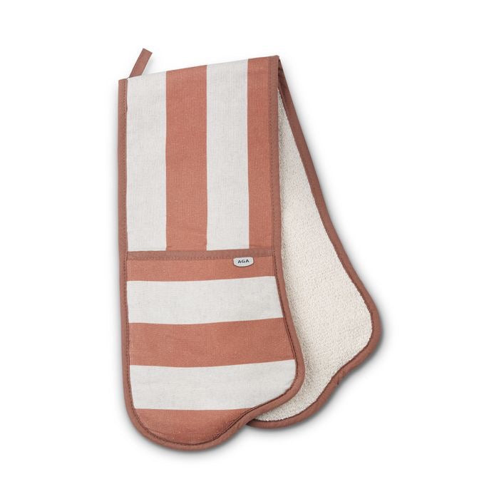 AGA Driftwood Brown Double Oven Glove