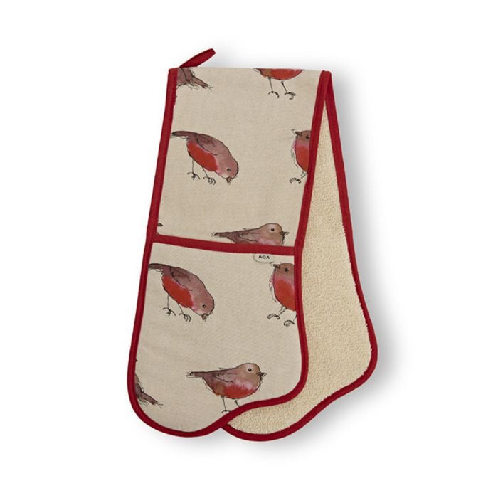 AGA Garden Robin Double Oven Glove