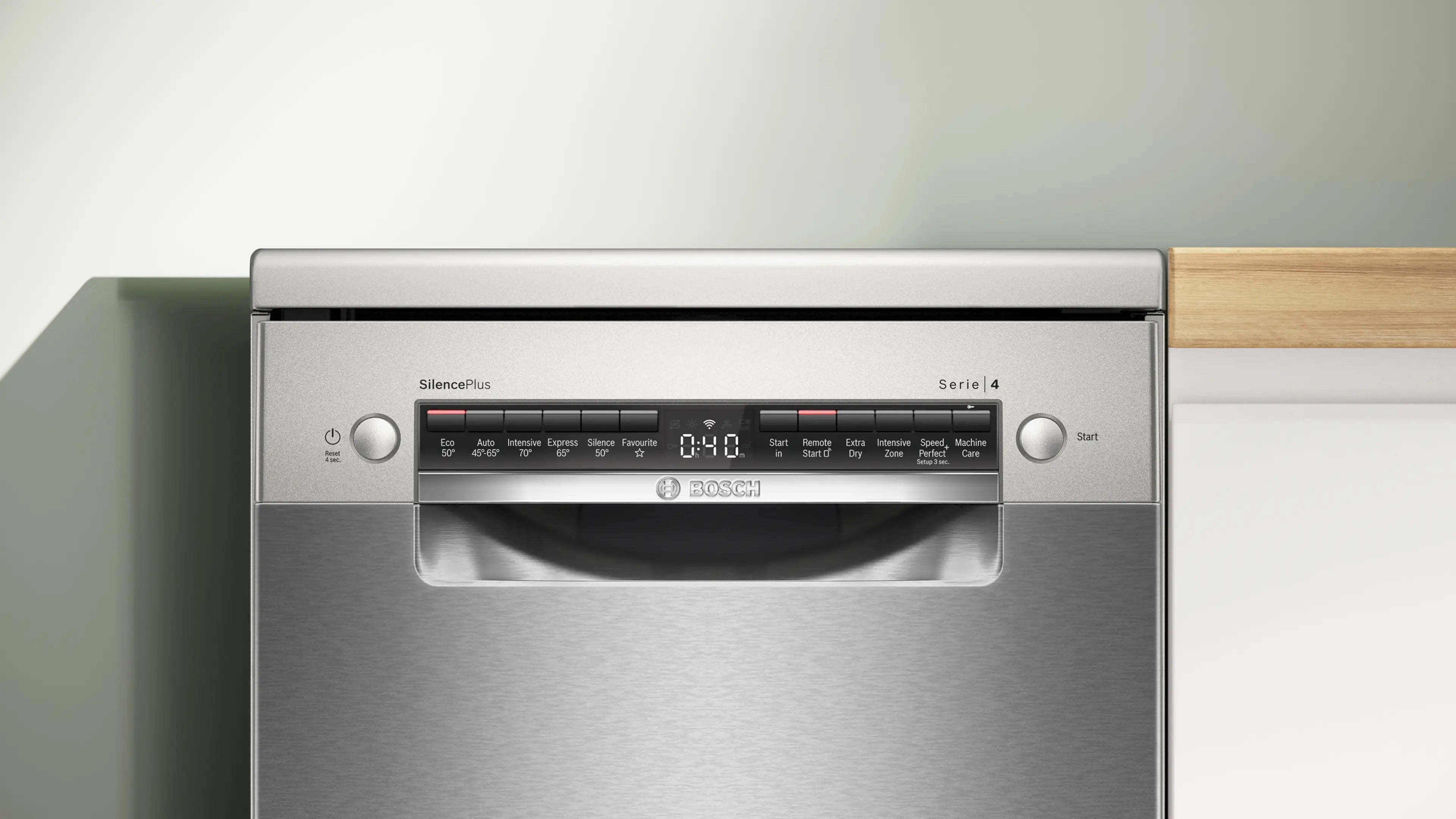 Bosch Series 4 Free-standing dishwasher 45 cm Brushed steel anti-fingerprint - SPS4HMI14G