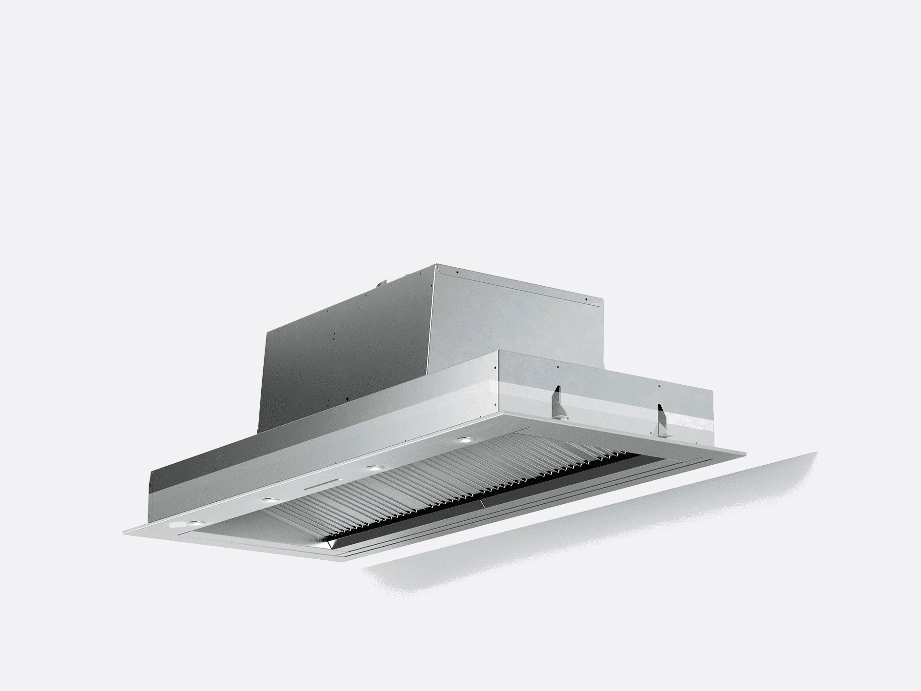 Lacanche 150cm Wide Stainless Steel Built-In Twin Motor Canopy Hood