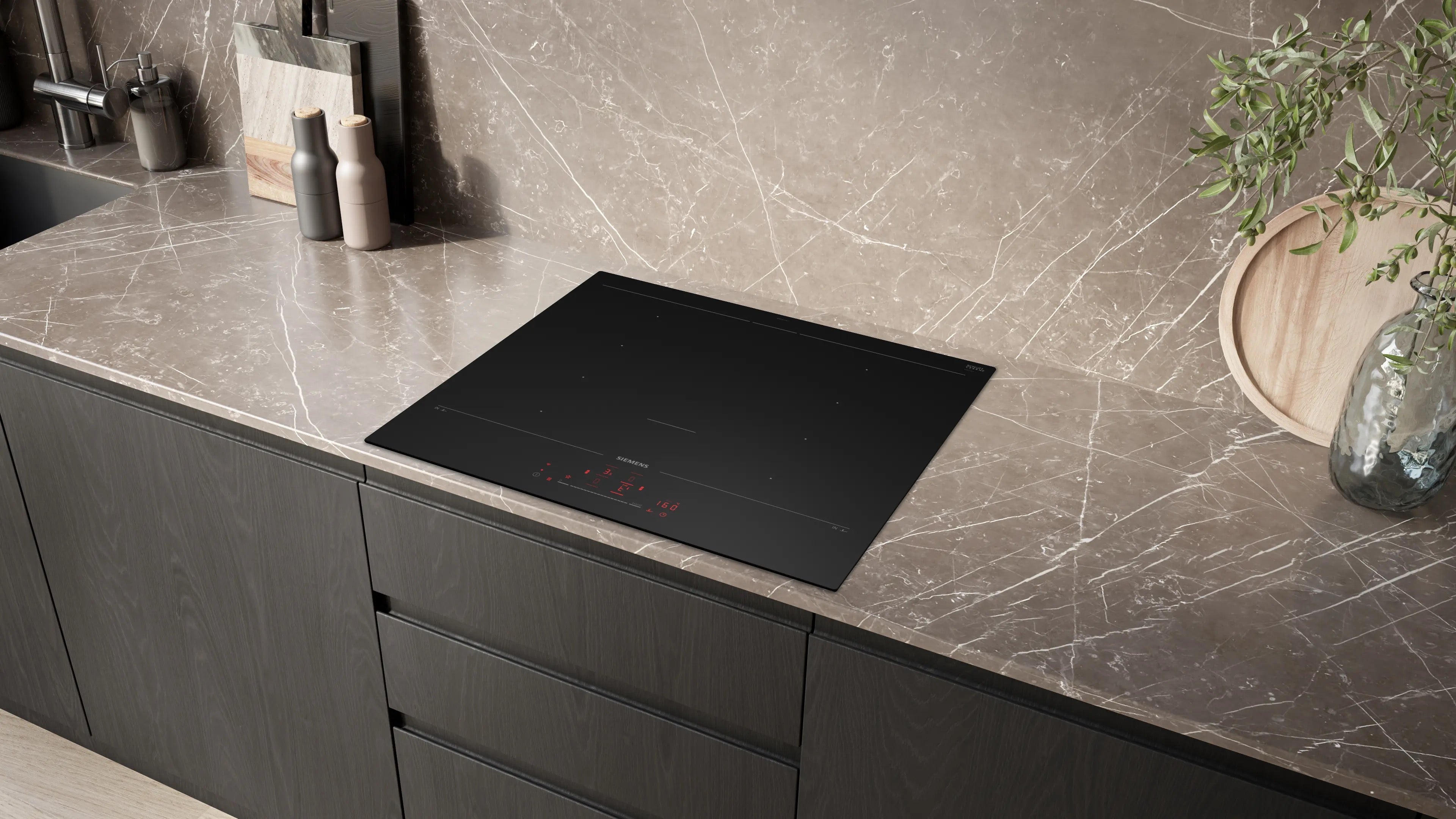 Siemens iQ700 Induction hob 60 cm Matt black - EX61AHYC1E