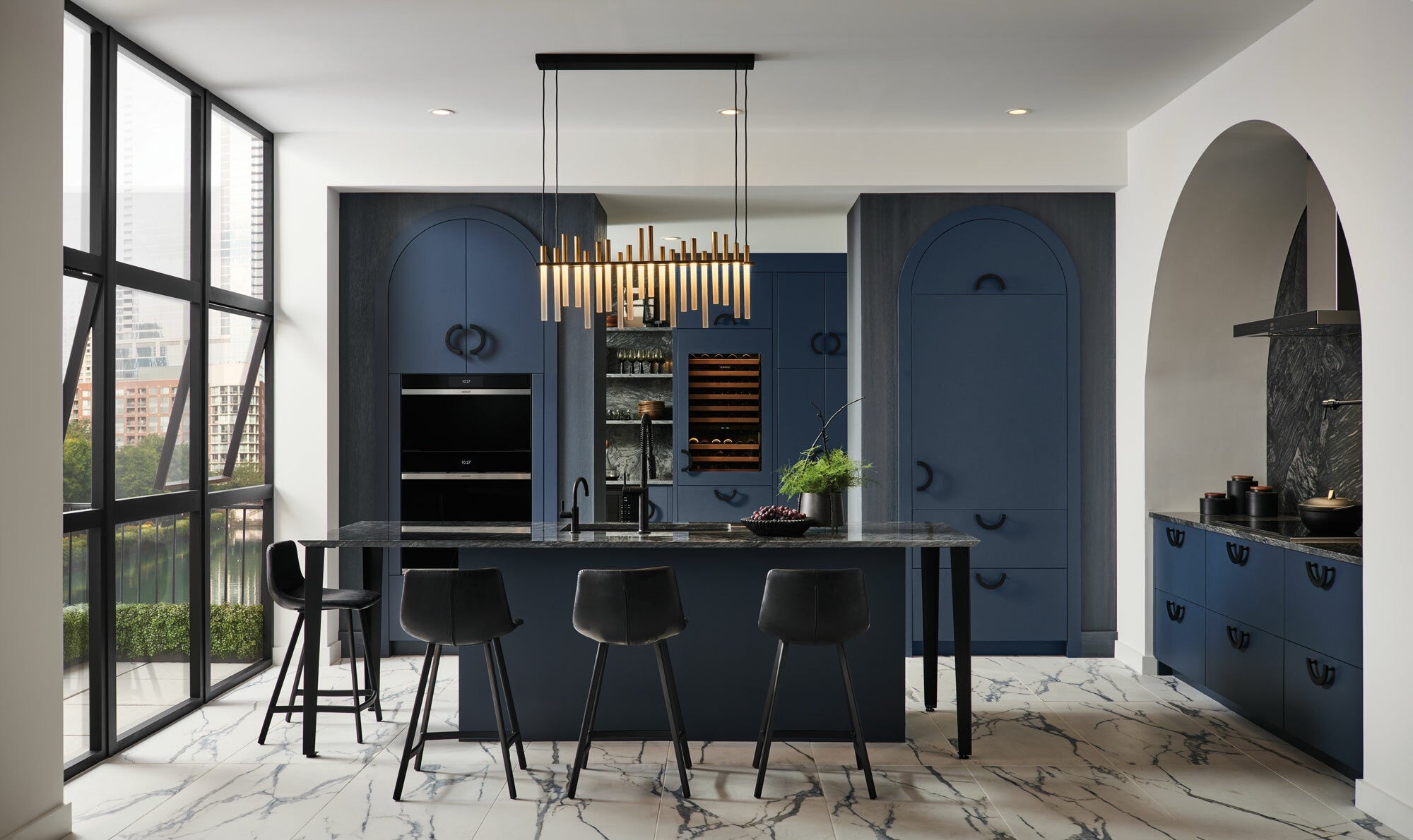 Sub-Zero Wine Storage with Refrigerator Drawers -Tall ICBDET3050WR