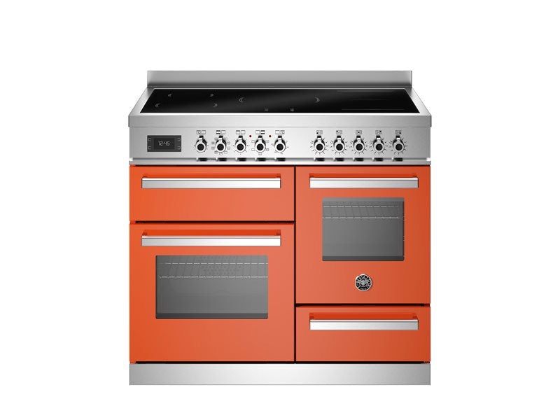 Bertazzoni Professional Series 100 cm induction top electric triple oven