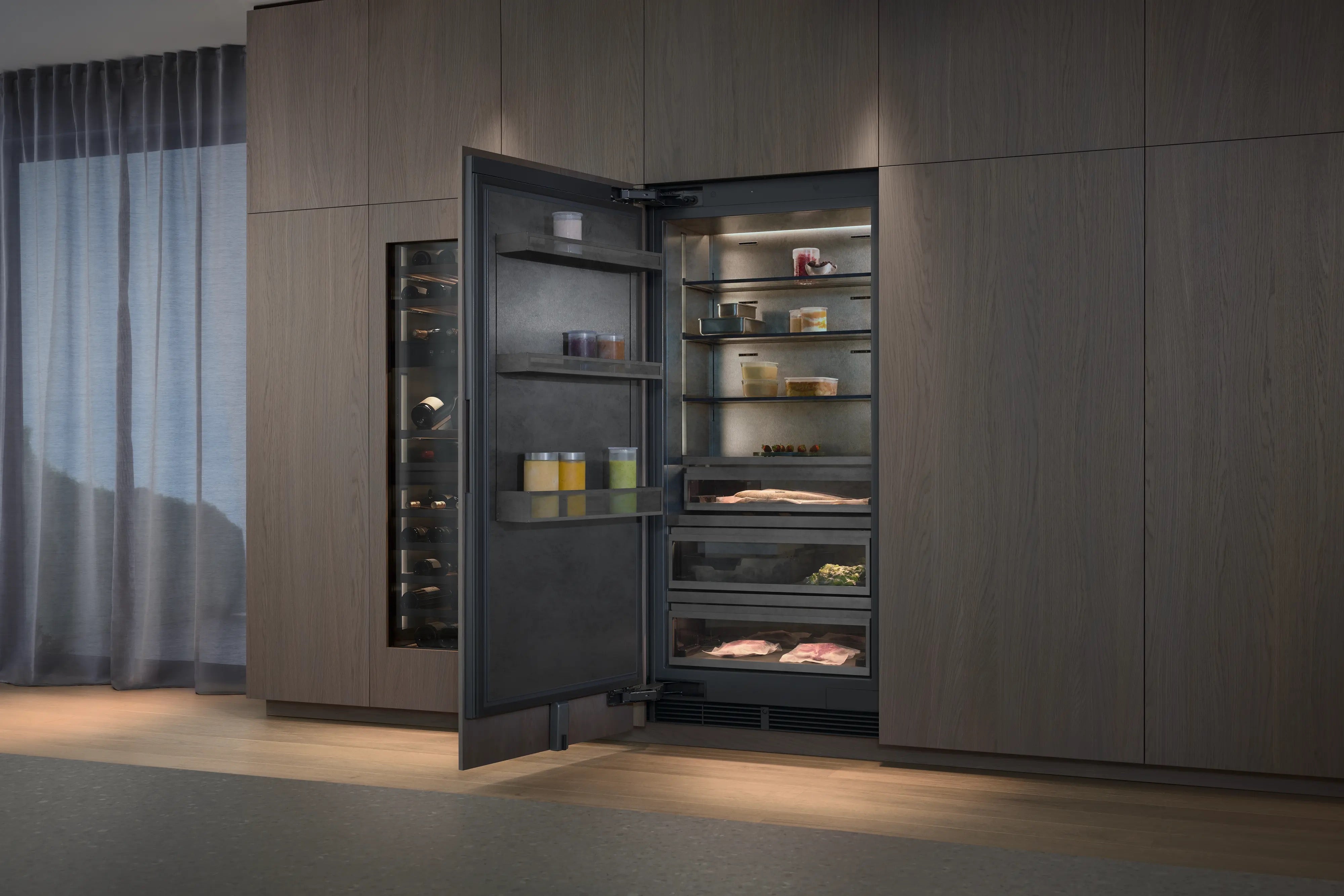 Gaggenau Vario cooling Expressive series freezer 213.4 x 90 cm