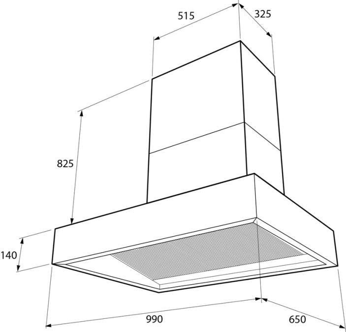 AGA 990 Slab Cooker Hood