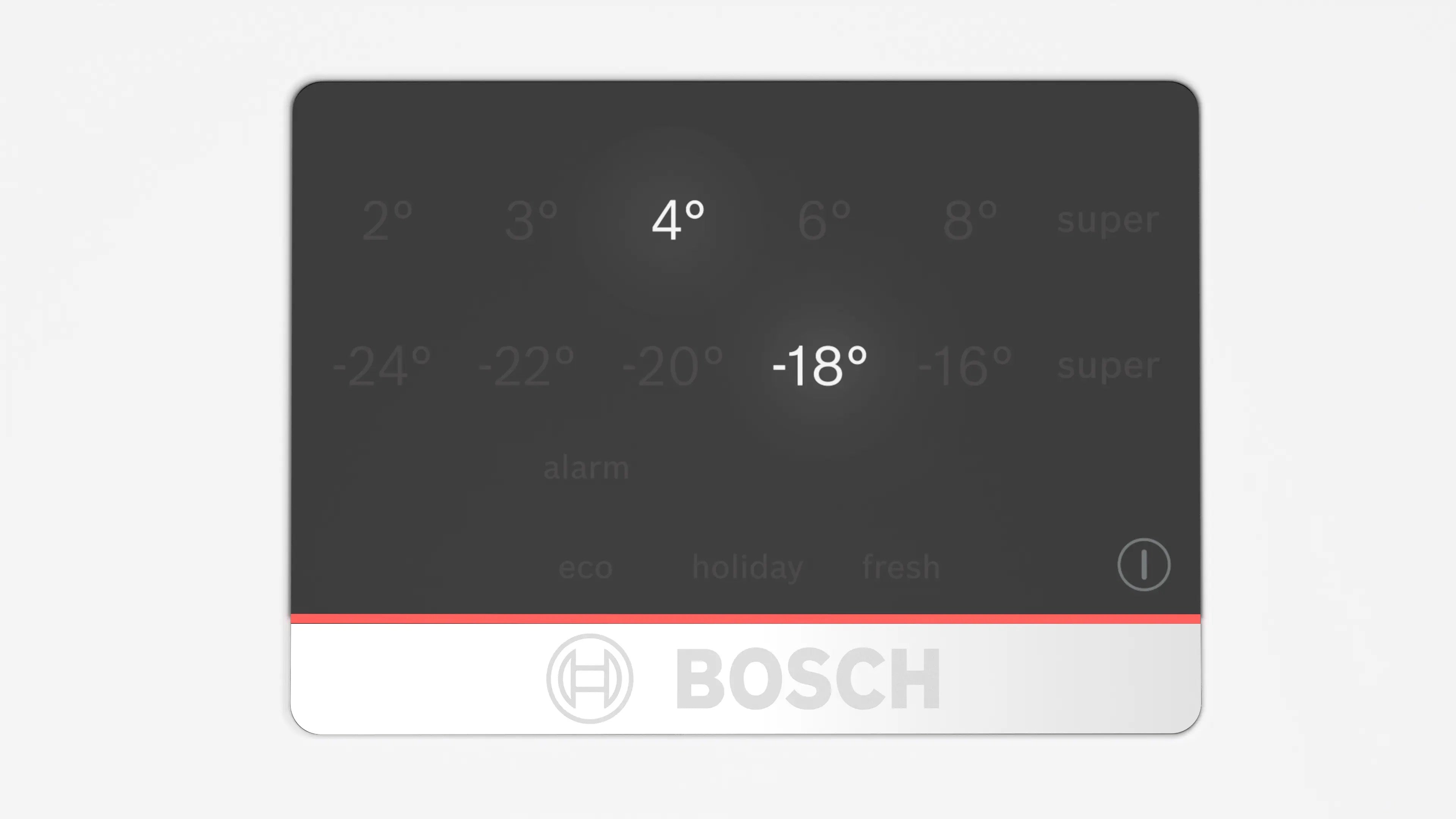 Bosch Series 6 Free-standing fridge-freezer 203 x 60 cm White - KGN39AWCTG