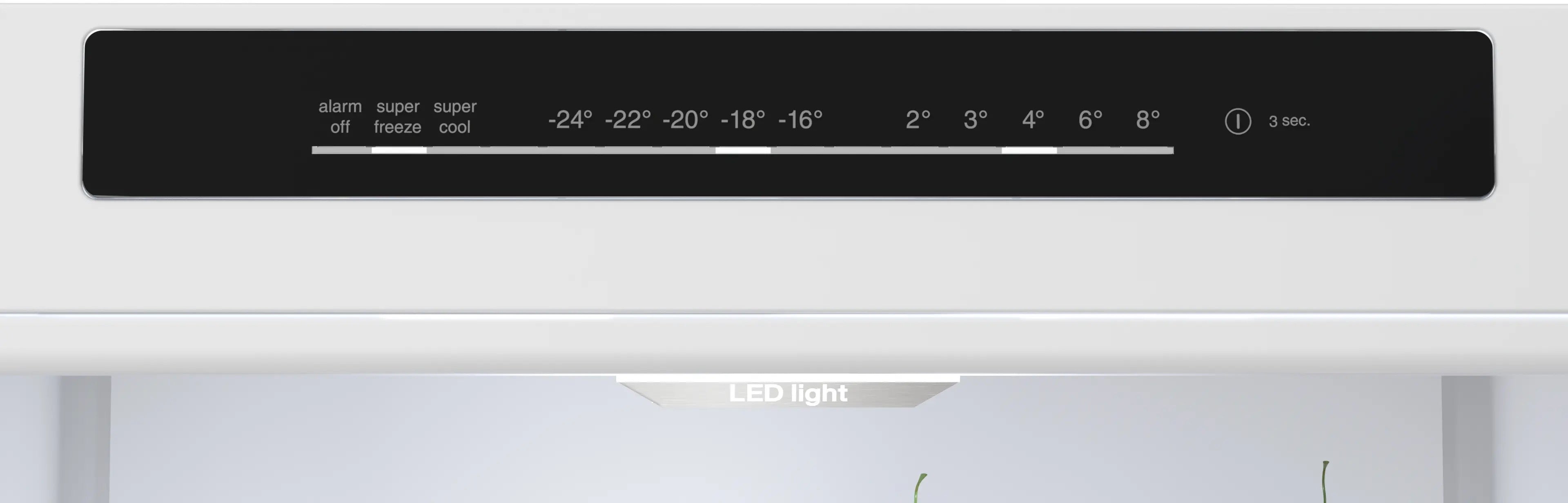 Bosch Series 4 Free-standing fridge-freezer 203 x 60 cm Stainless steel look - KGN392LAGG