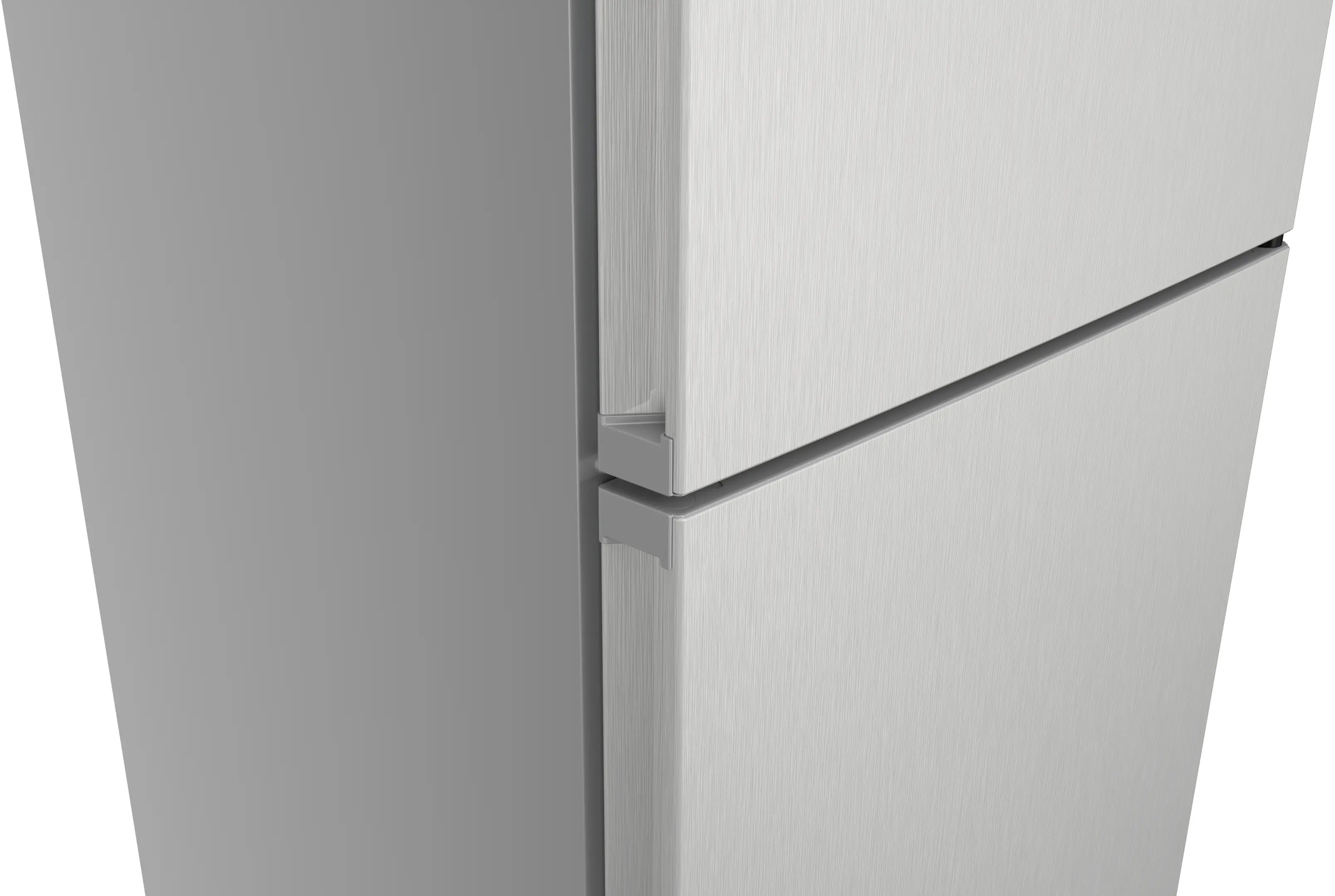 Bosch Series 4 Free-standing fridge-freezer Stainless steel look - KGN392LBFG
