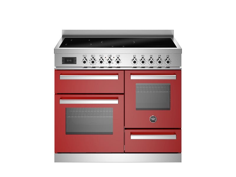 Bertazzoni Professional Series 100 cm induction top electric triple oven