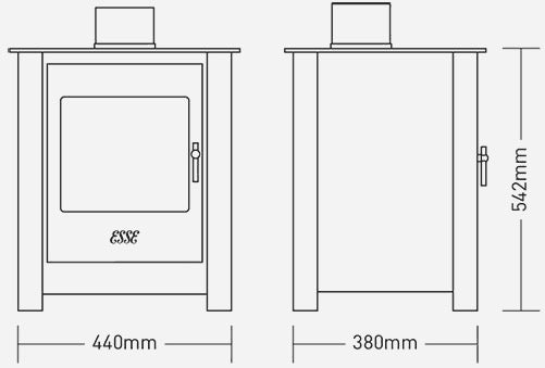 ESSE 525 Multi-Fuel Stove