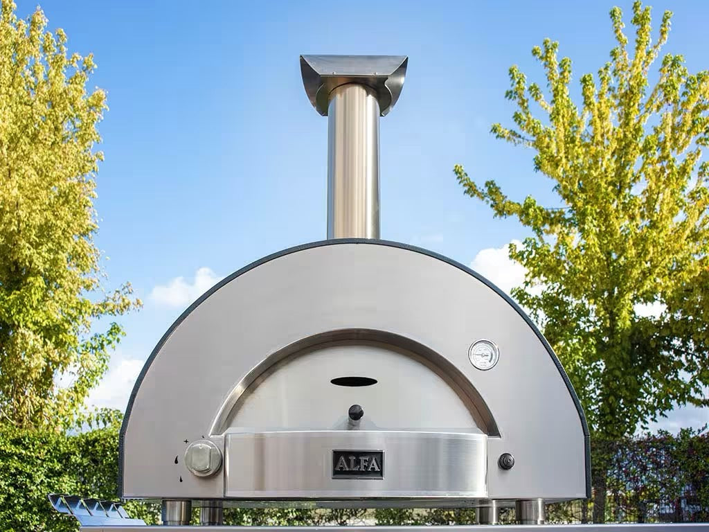 Alfa Forno Classico Line 2 Pizze LPG Ardesia Grey
