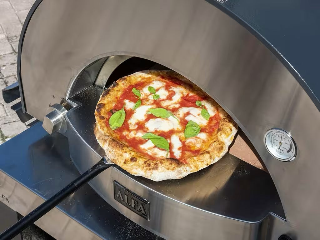 Alfa Forno Classico Line 2 Pizze LPG Ardesia Grey