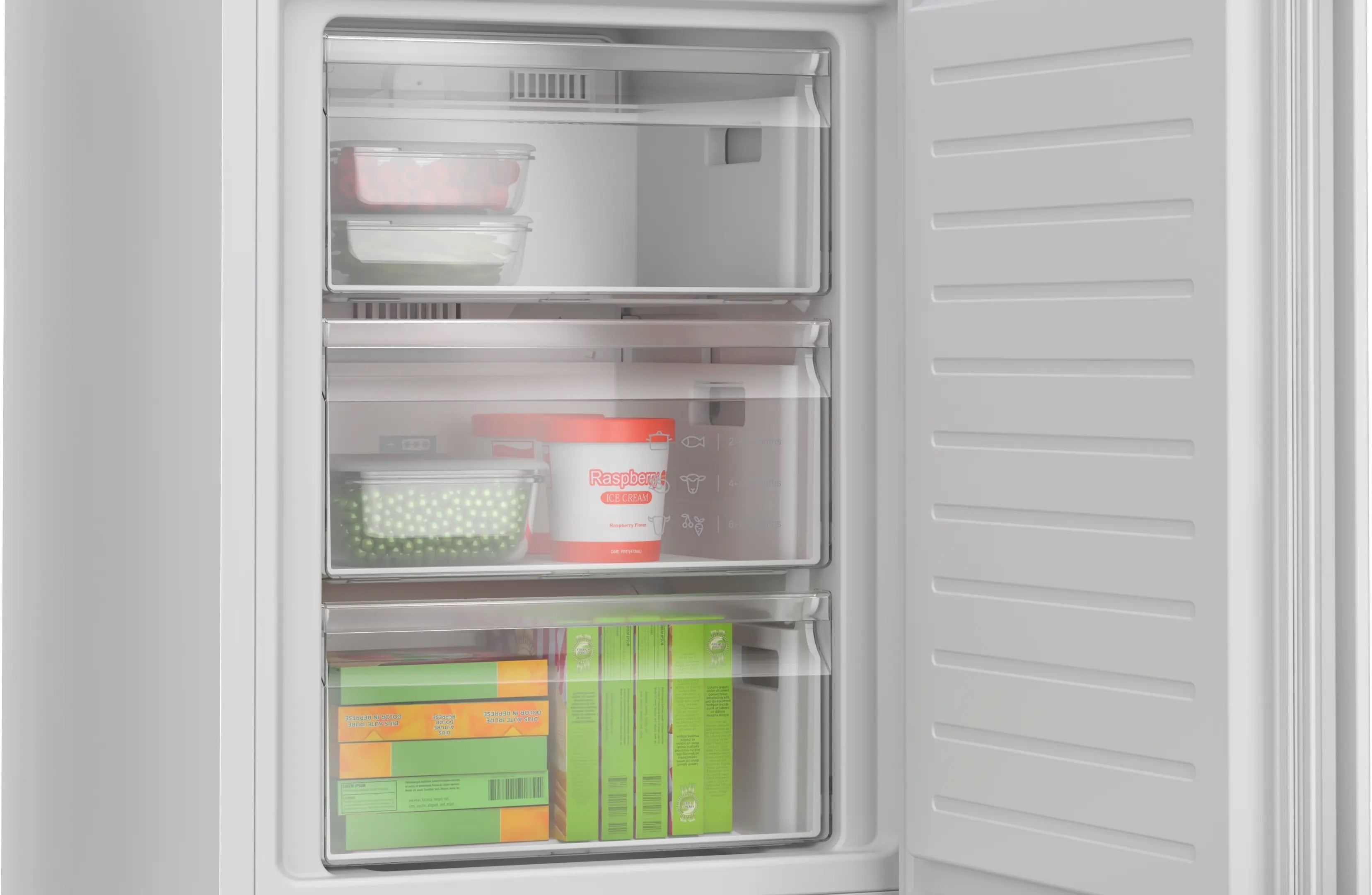 Bosch Series 4 Free-standing fridge-freezer White - KGN362WDFG
