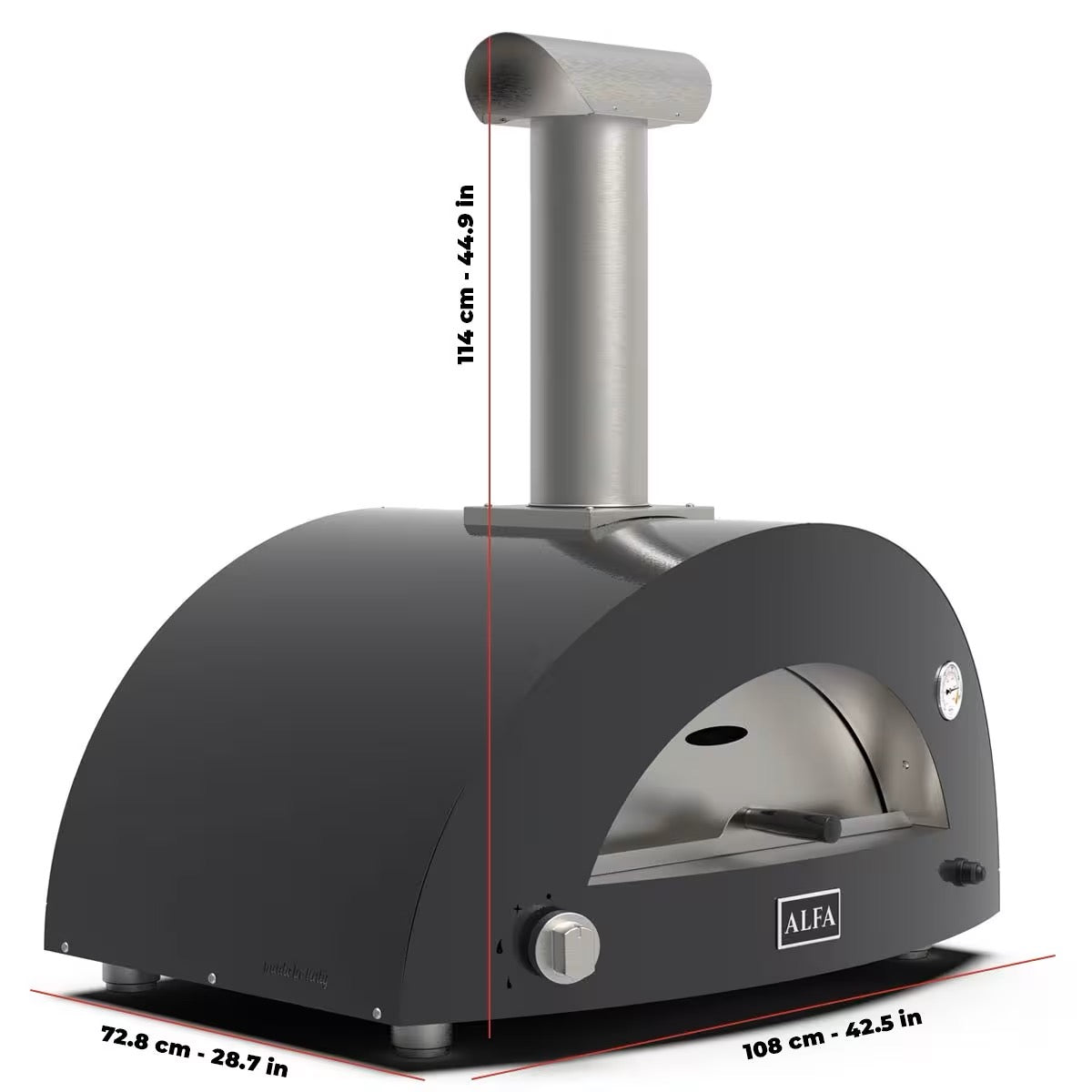 Forno Moderno Line 3 Wood/Hybrid Pizza Oven