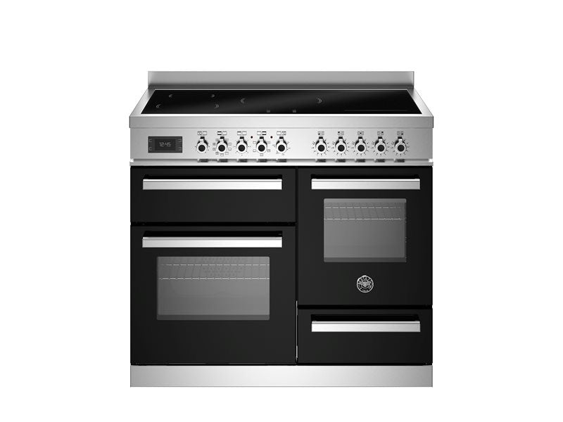 Bertazzoni Professional Series 100 cm induction top electric triple oven