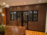 Mquvee Wine Cabinet – Velvet 125 Glass