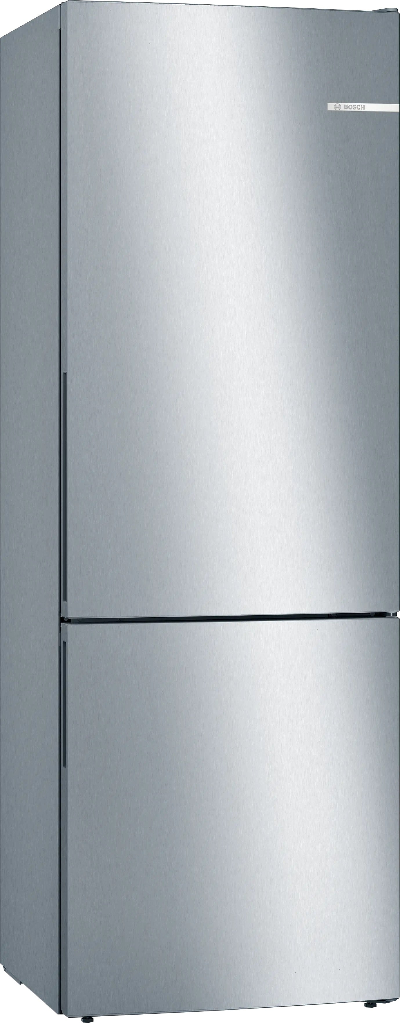 Bosch Series 6 Free-standing fridge-freezer Stainless steel - KGE49AICAG