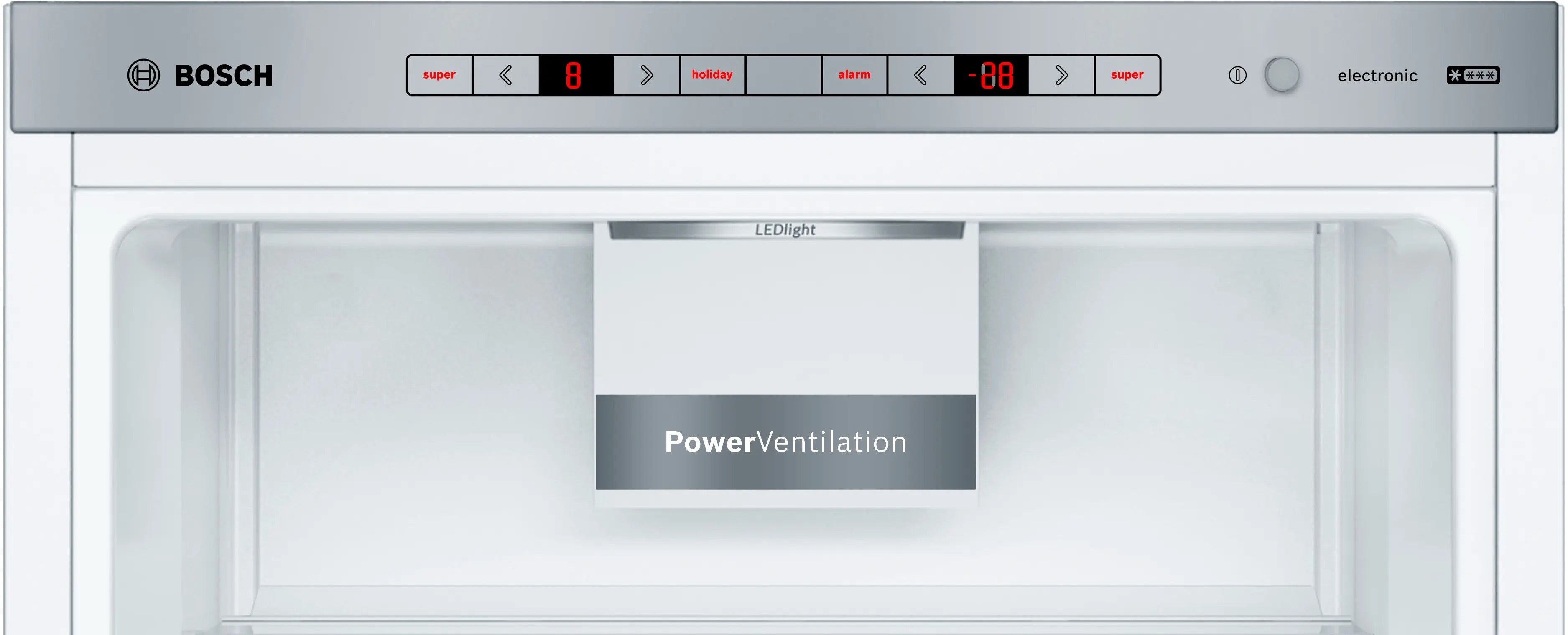 Bosch Series 6 Free-standing fridge-freezer White - KGE49AWCAG