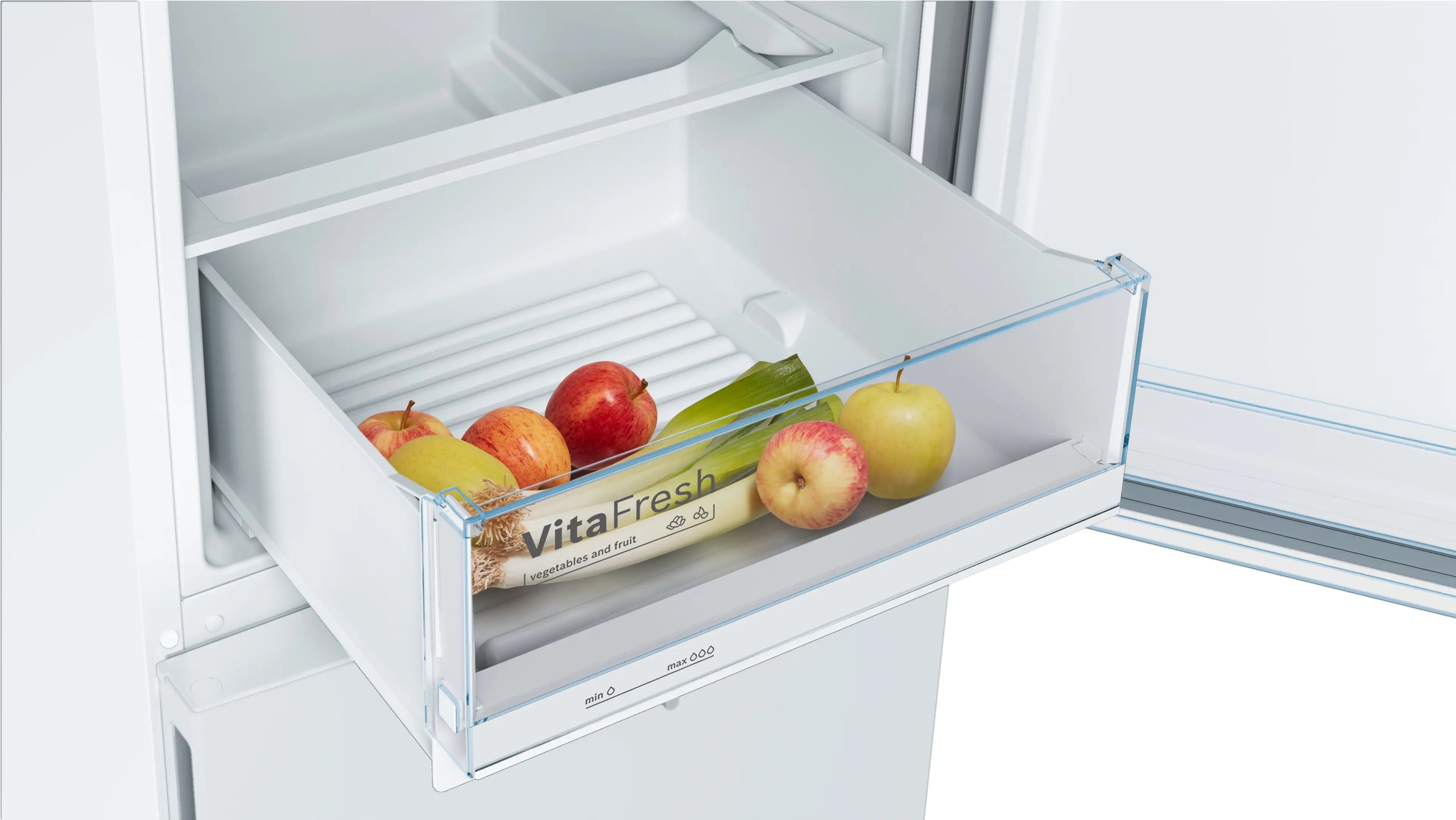 Bosch Series 4 Free-standing fridge-freezer 176 x 60 cm White - KGV336WEAG