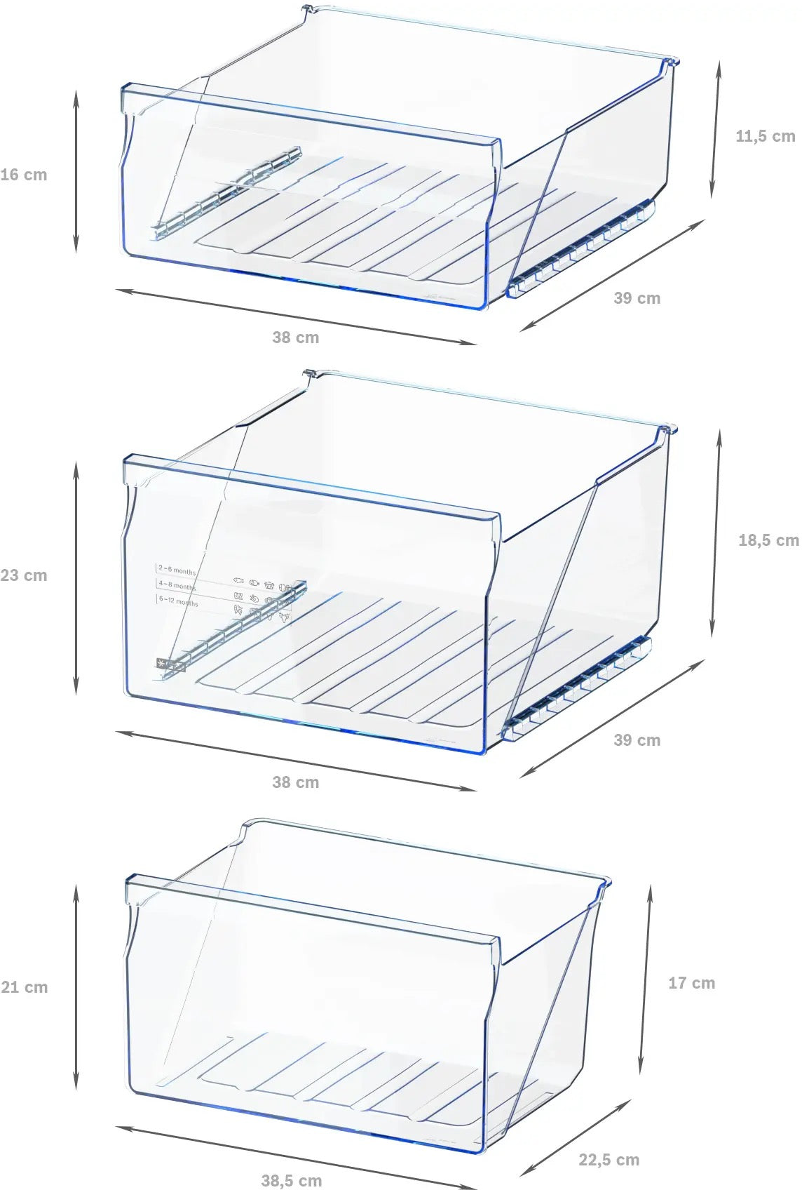 Bosch Series 2 Under Counter Freezer 85 x 56 cm White - GTV15NWEBG