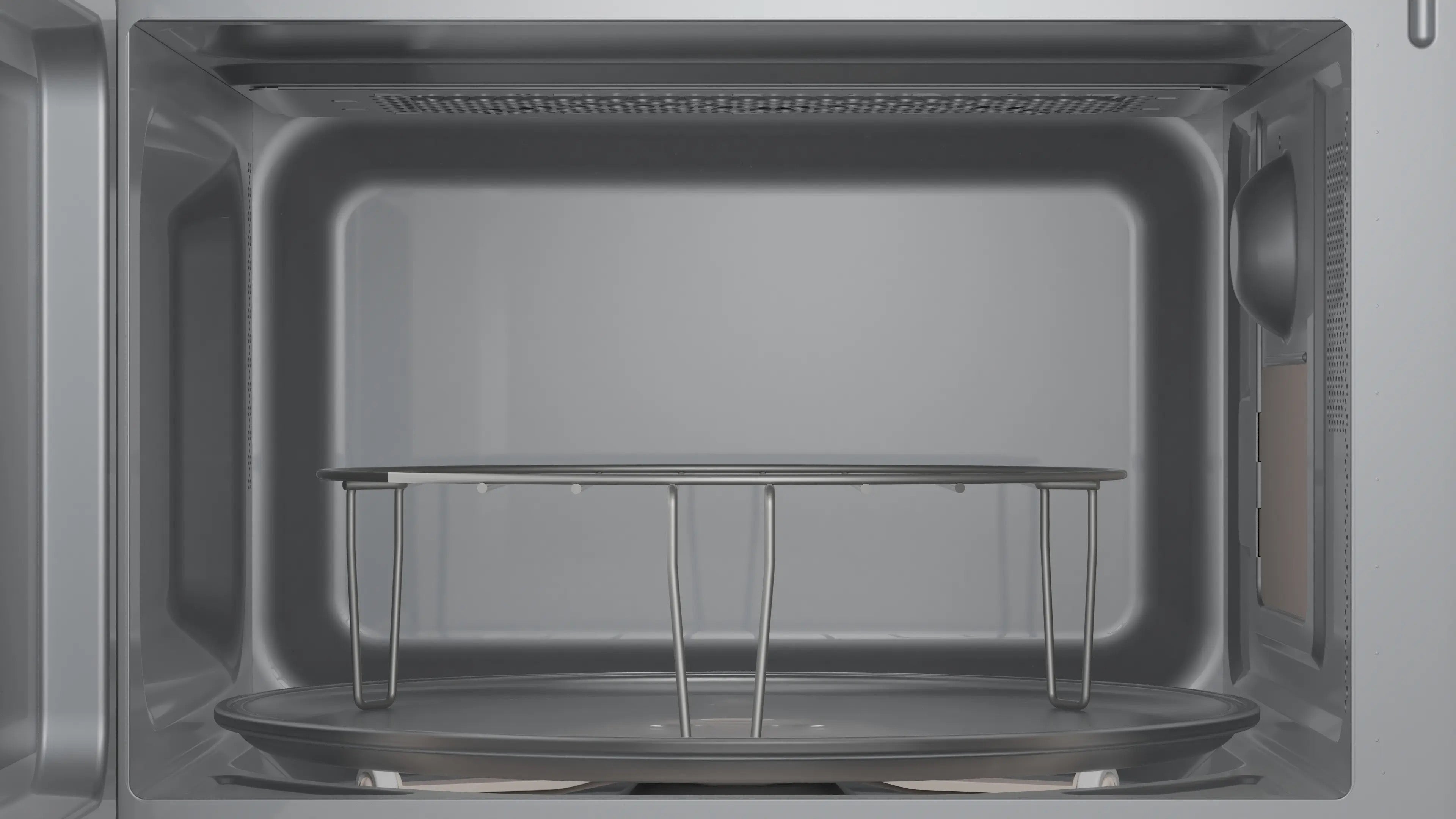 Bosch Series 2 Freestanding microwave with grill 44 x 26 cm Stainless steel - FEL023MS2B