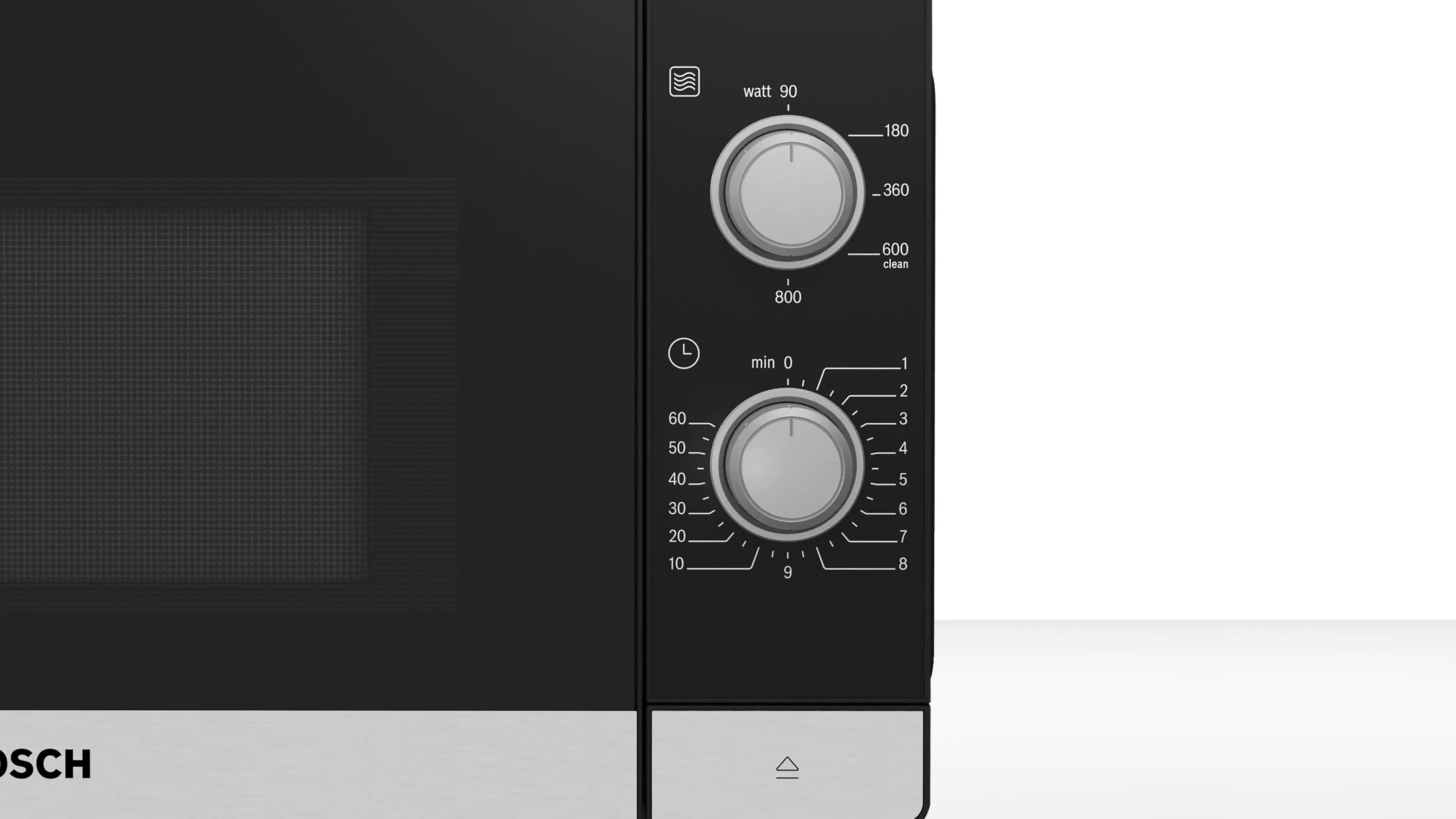 Bosch Series 2 Freestanding microwave 44 x 26 cm Stainless steel - FFL020MS2B