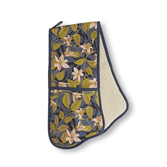 AGA Lilies Double Oven Glove