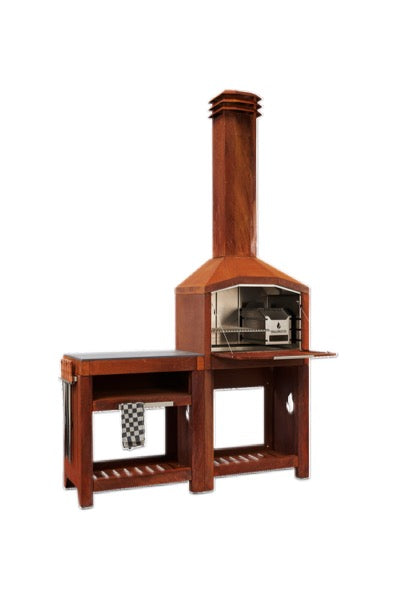 Braaimaster FS Single Corten Complete Setup