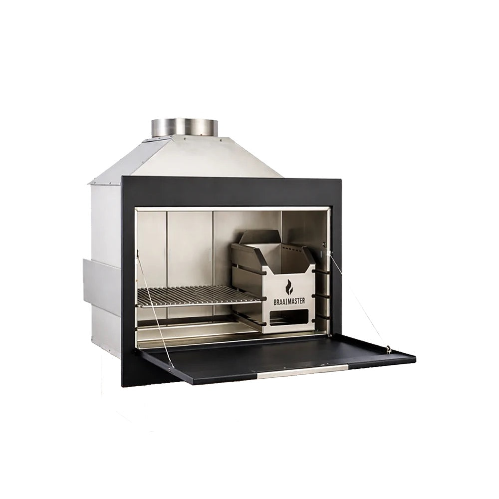 Braaimaster Built-In Single Black