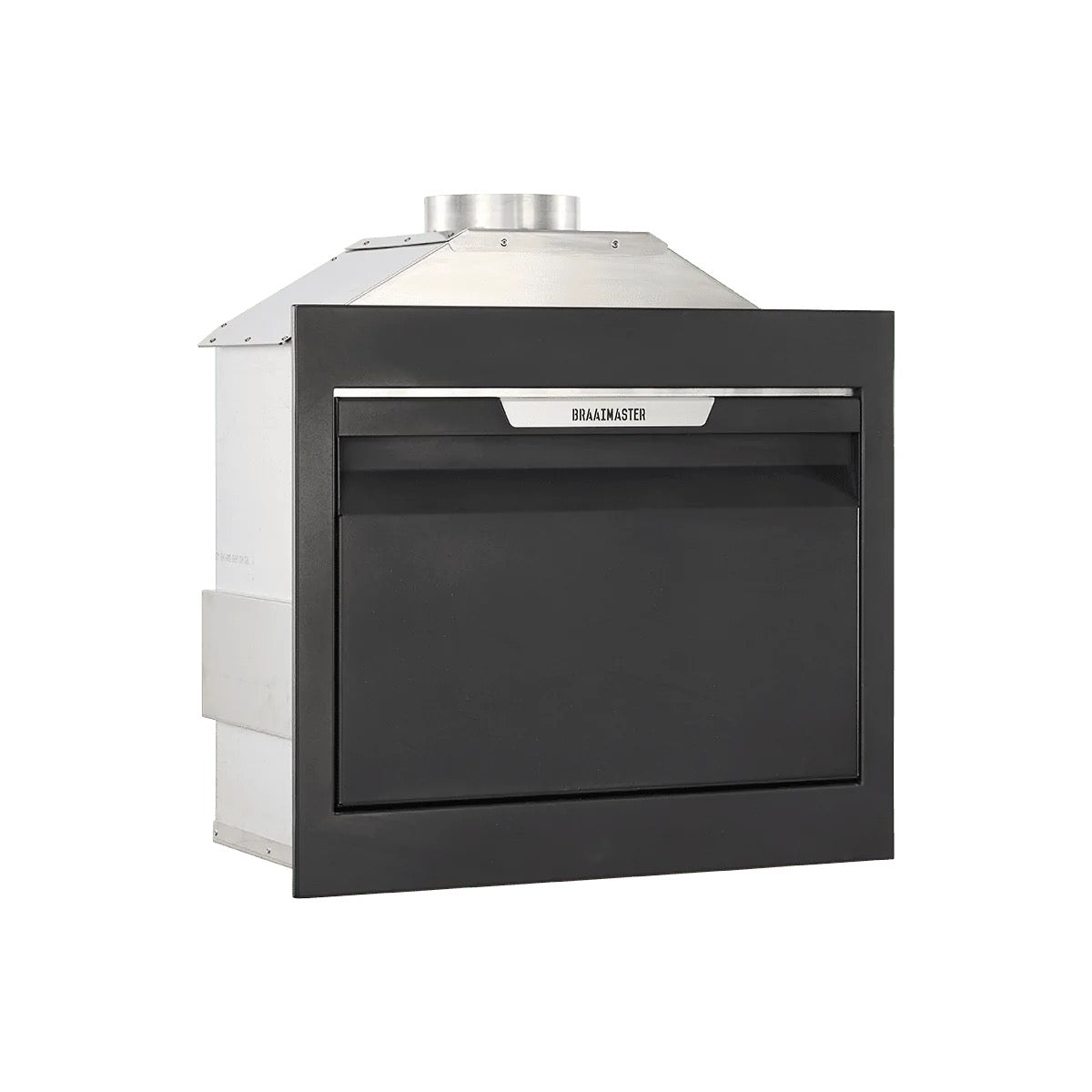 Braaimaster Built-In Single Black
