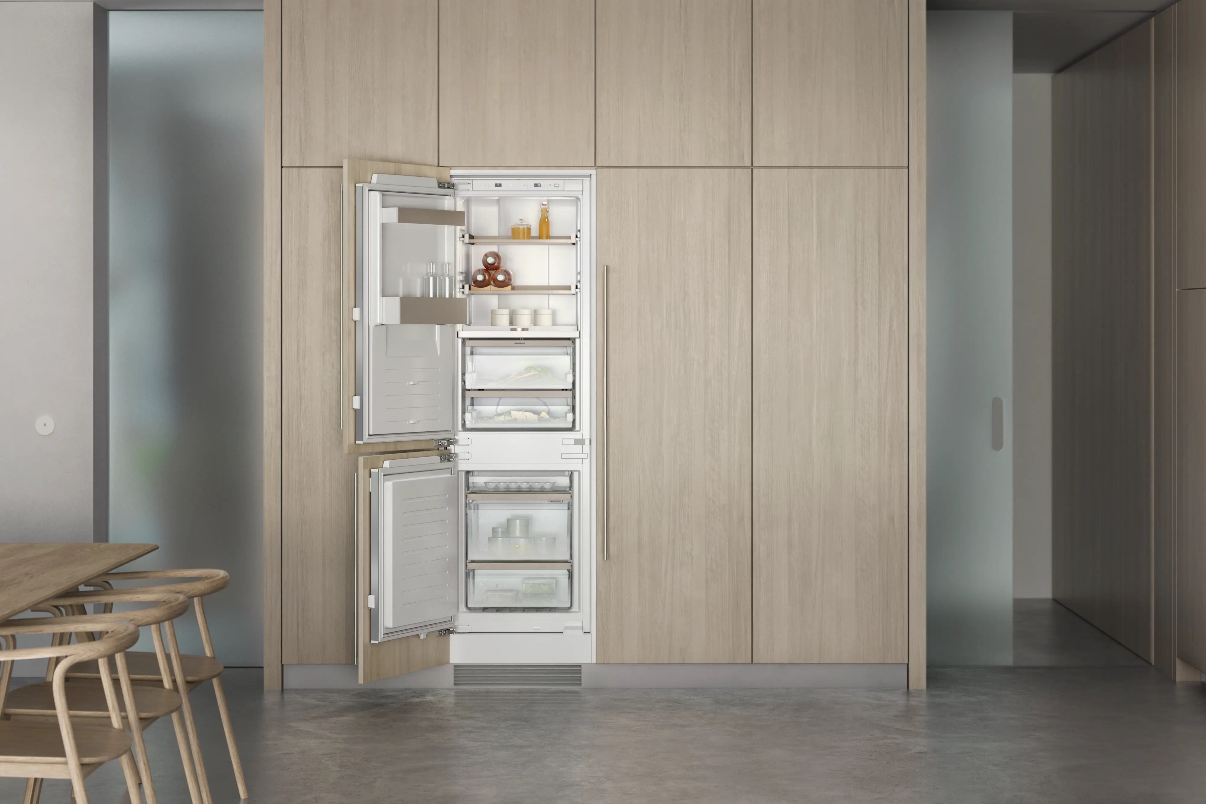Gaggenau 200 series Vario fridge-freezer combination 177.5 x 56 cm
