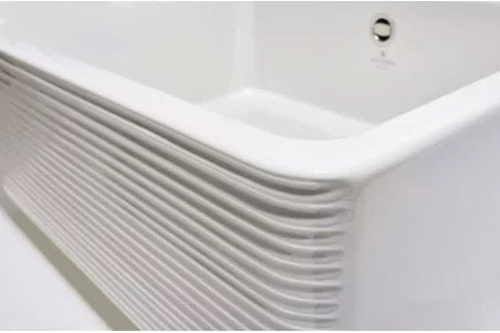 Whitebirk Linear Barley Fireclay Kitchen Sink