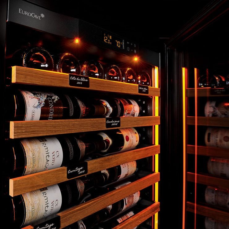 EuroCave Large wine maturing fridge for long-term storage, 1 temperature - Revelation