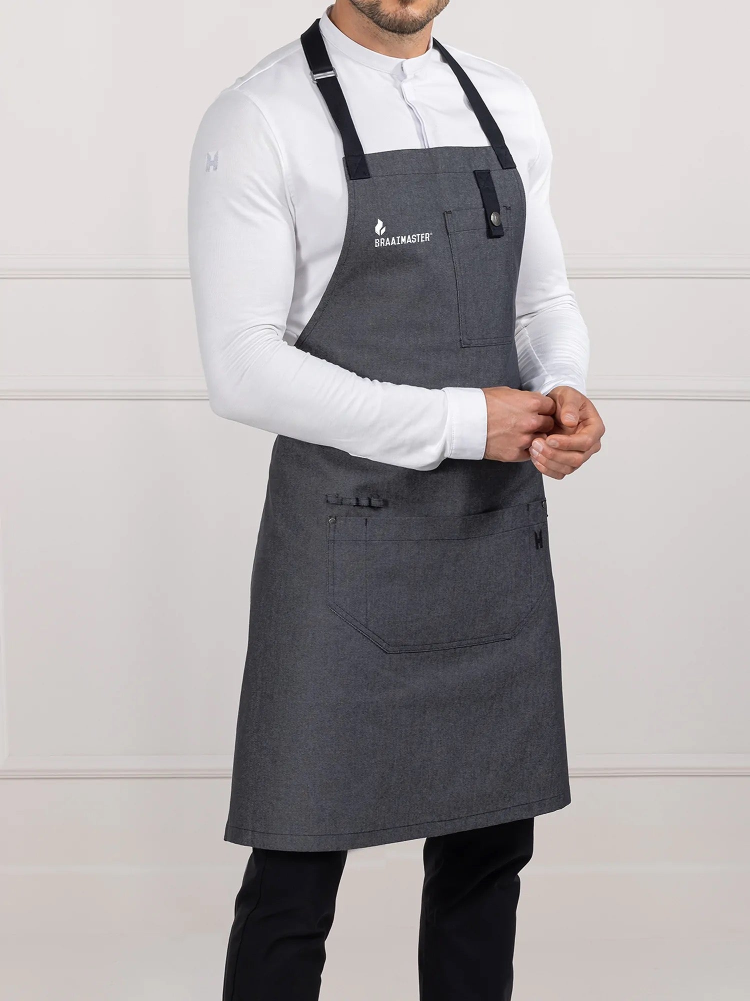 Braaimaster Apron Heavy Black