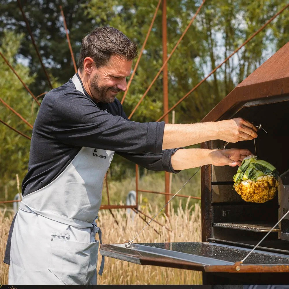 Braaimaster apron Heavy Gray