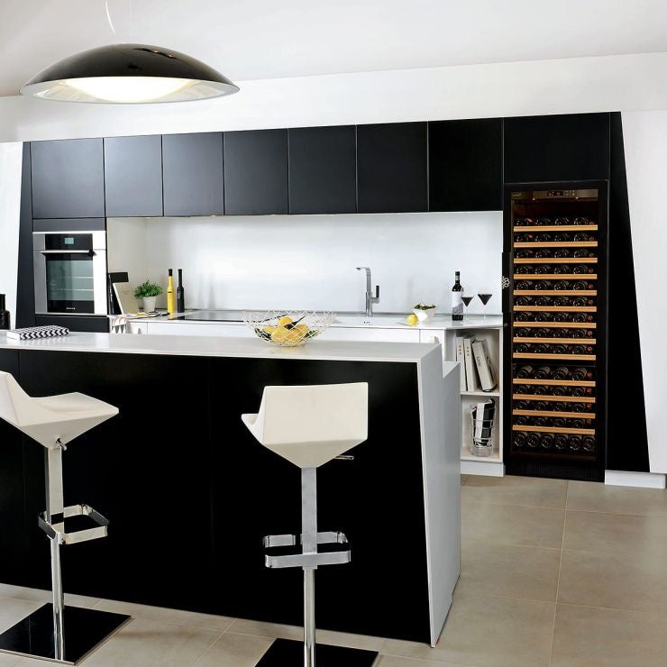 EuroCave Large wine serving cabinet, multi-temperature, which can be built-in - Compact