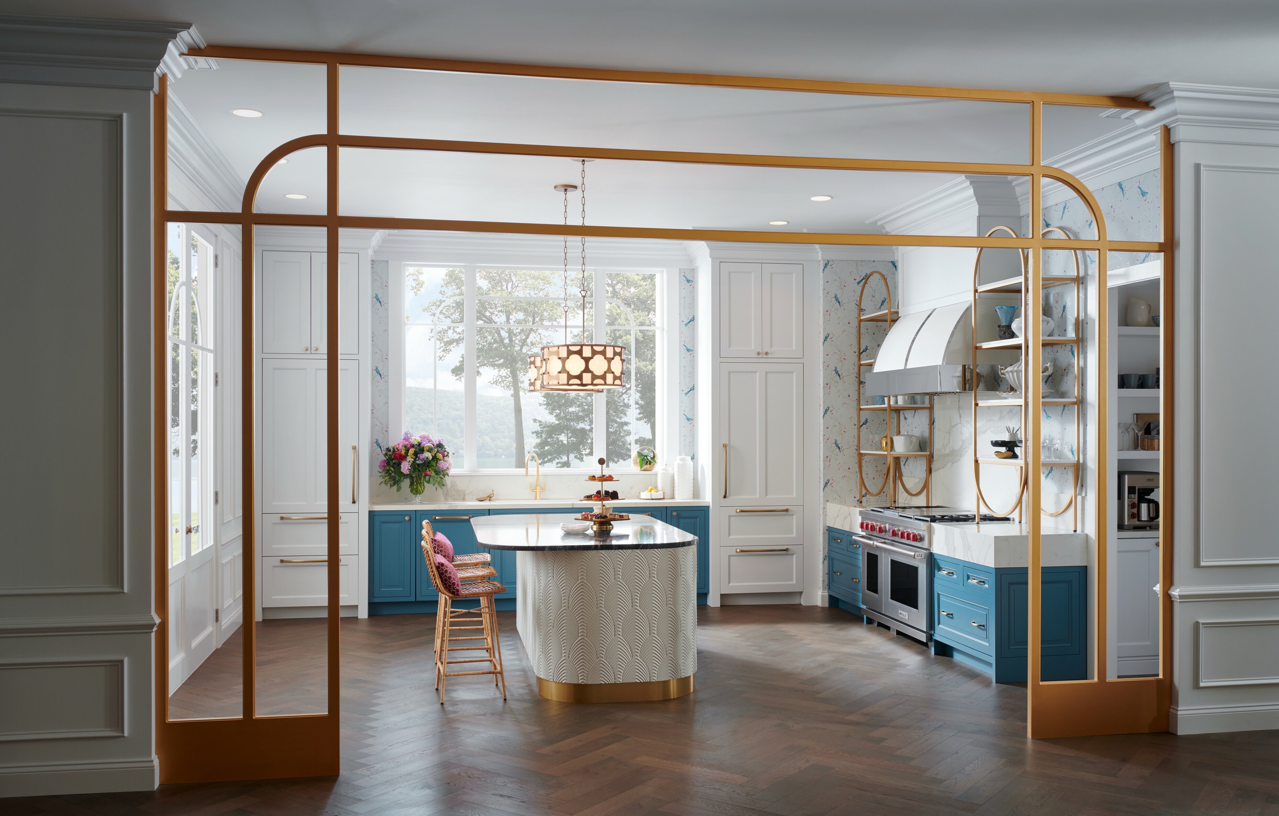 Wolf Dual Fuel Range, 4 Burner with Chargrill and Griddle ICBDF48450CG/S/P