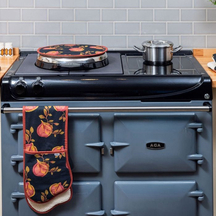 AGA Pomegranate Black Chefs' Pad