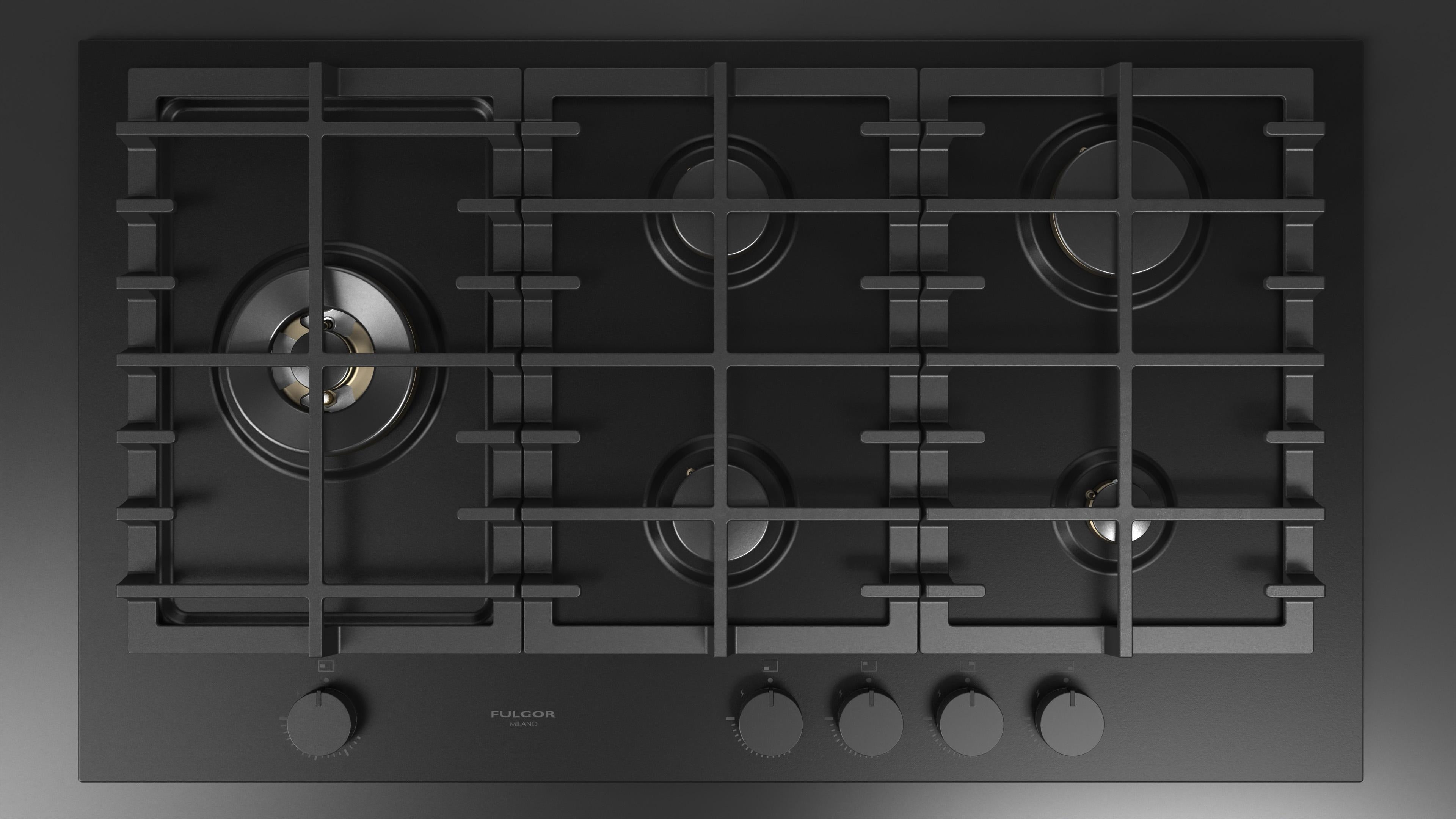 Fulgor Milano Urbantech 90cm Gas Hob - FUH 905 G DWK MBK