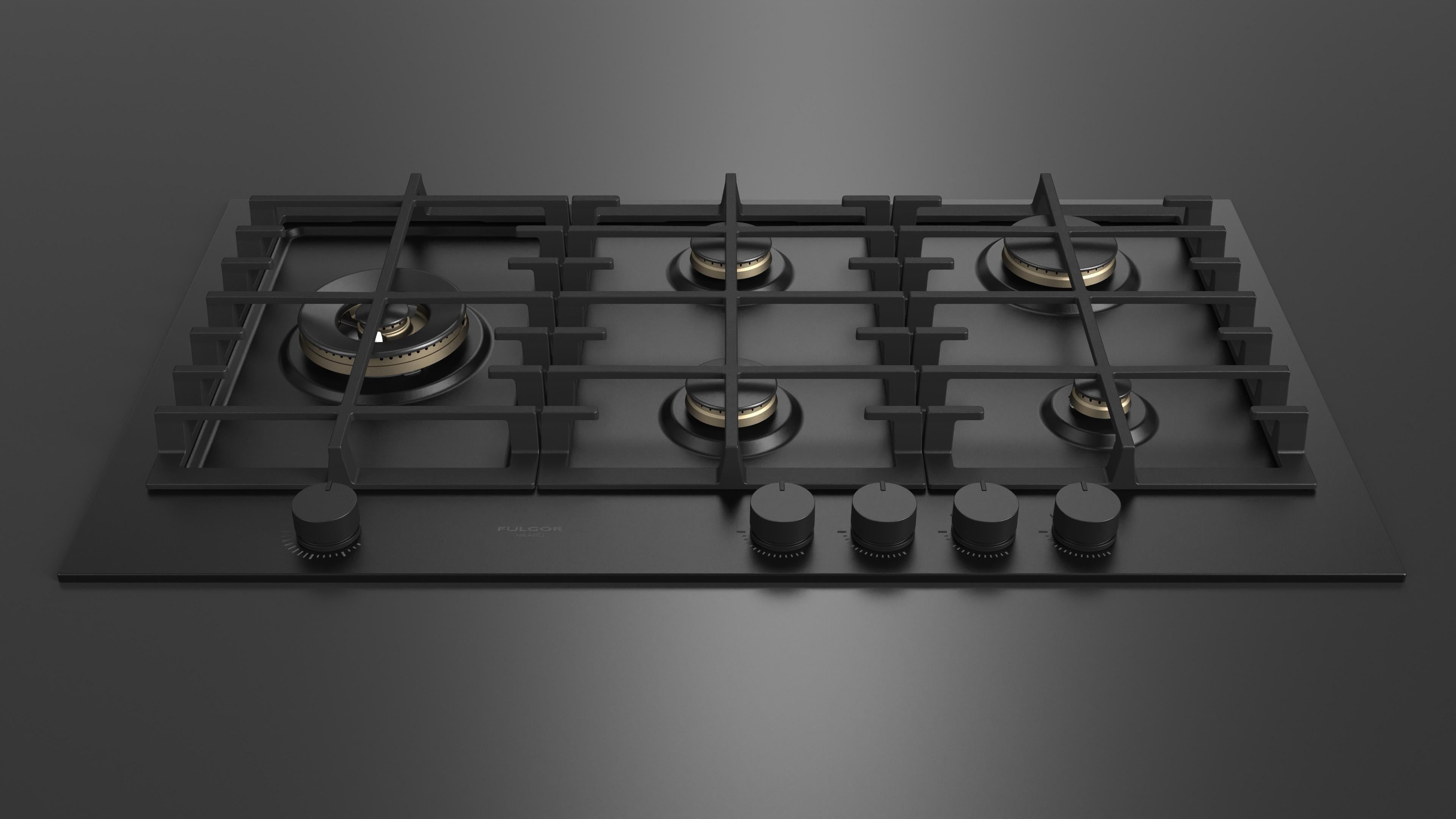 Fulgor Milano Urbantech 90cm Gas Hob - FUH 905 G DWK MBK